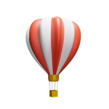 Montgolfière  3D Icon