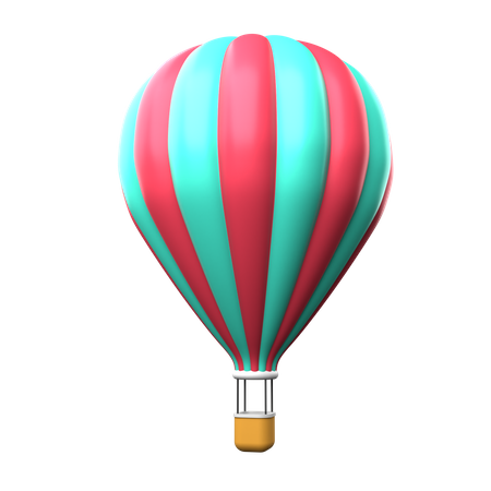 Montgolfière  3D Icon