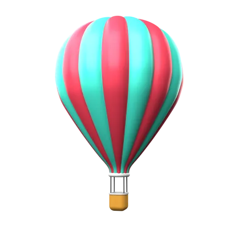 Montgolfière  3D Icon