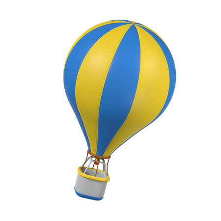 Montgolfière  3D Icon