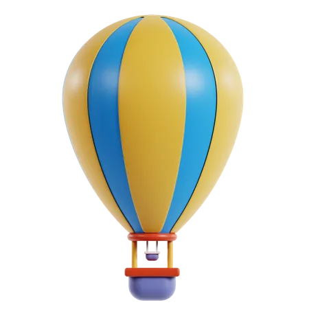 Montgolfière  3D Icon