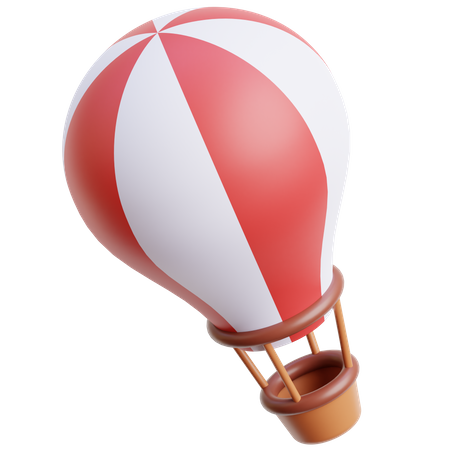 Montgolfière  3D Icon