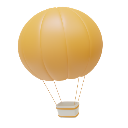 Montgolfière  3D Icon