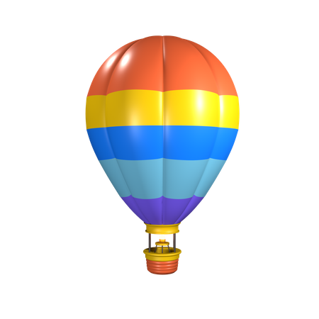 Montgolfière  3D Icon