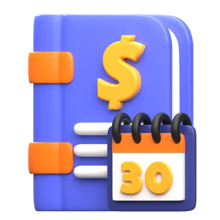 Monthly Financial Reports  3D Icon