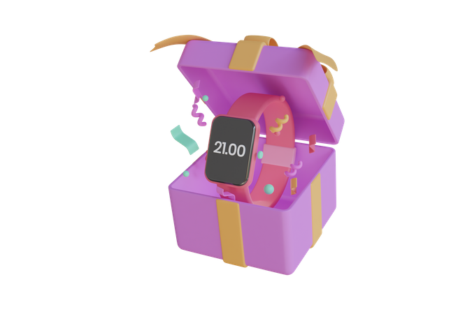 Montre cadeau  3D Icon