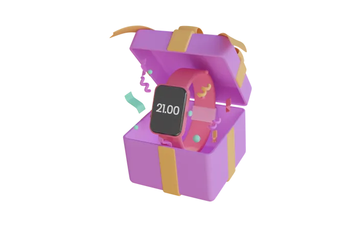 Montre cadeau  3D Icon