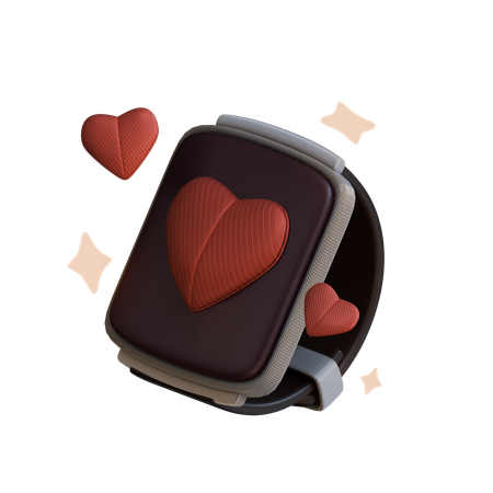 Amour de montre intelligente  3D Icon