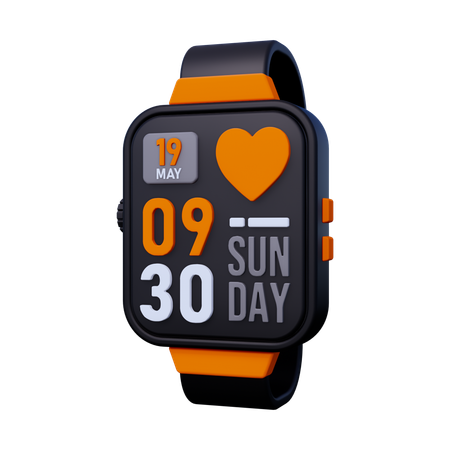 Montre de remise en forme  3D Icon