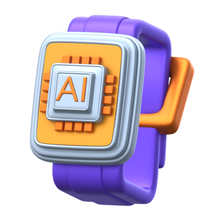 Montre intelligente  3D Icon