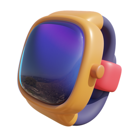 Montre intelligente  3D Icon