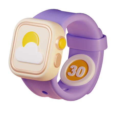 Montre intelligente  3D Icon