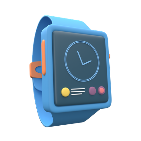 Montre intelligente  3D Icon