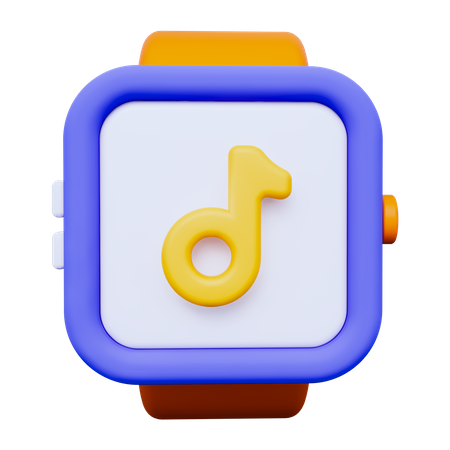 Montre musicale  3D Icon