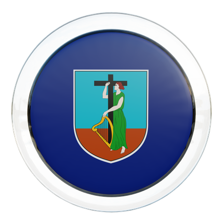 Montserrat Flag  3D Icon