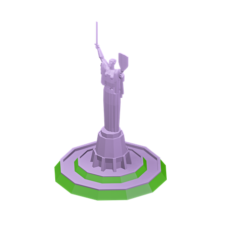 Monument de la patrie  3D Icon