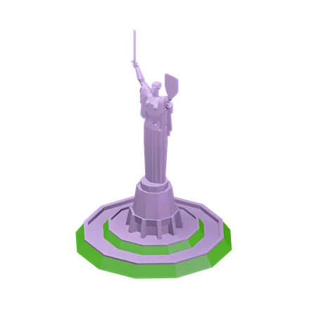 Monument de la patrie  3D Icon