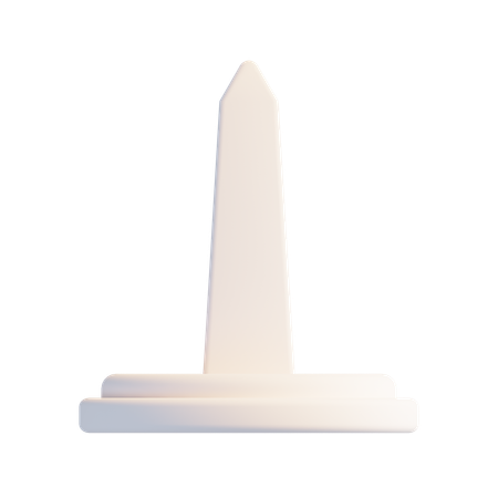 Monument de Washington  3D Icon
