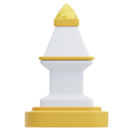 Monument du yogya  3D Icon