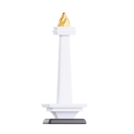 Monument national  3D Icon