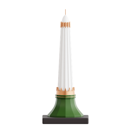 Monument national indonésien  3D Icon