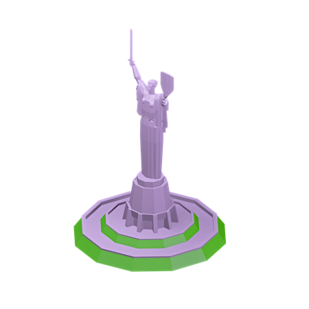 Monumento a la patria  3D Icon