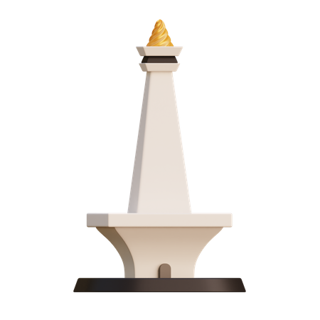 Monumento de yakarta  3D Icon