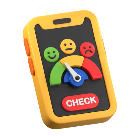 Mood Tracker App  3D Icon