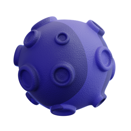 Moon  3D Icon