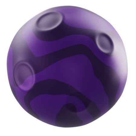 Moon  3D Icon