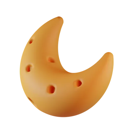 Moon  3D Icon