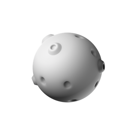 Moon  3D Icon