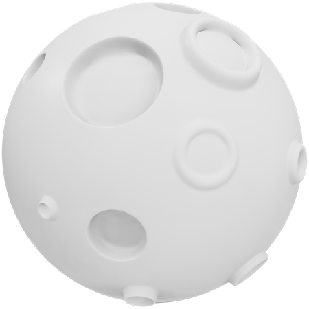 Moon  3D Icon