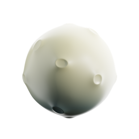 Moon  3D Icon