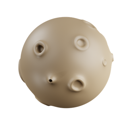 Moon  3D Icon