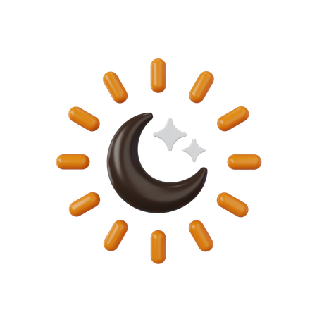 Moon  3D Icon