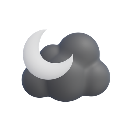 Moon 3D Icon