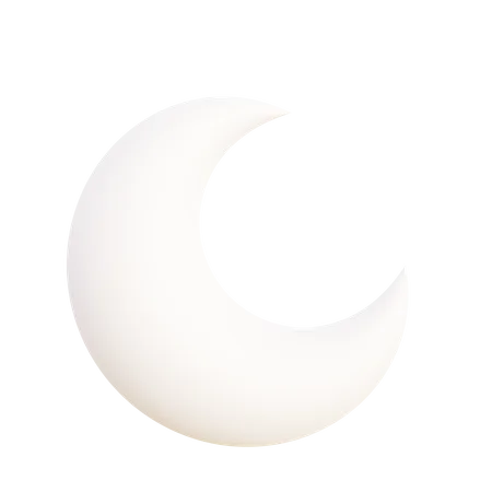 Moon 3D Icon