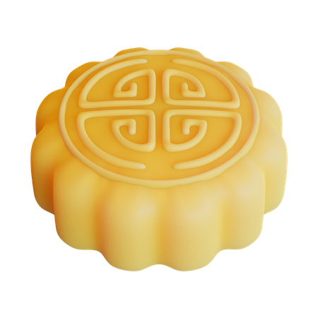 Moon Cake  3D Icon