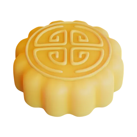 Moon Cake  3D Icon