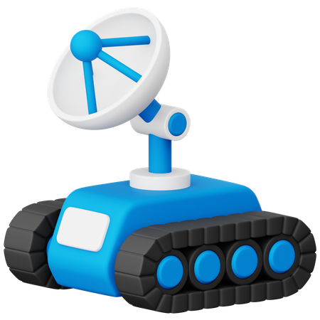 Moon Rover  3D Icon