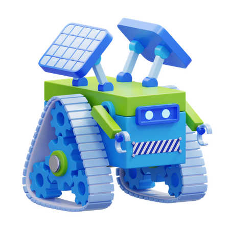 Moon Rover  3D Icon