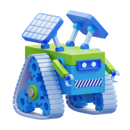 Moon Rover  3D Icon