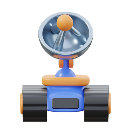 Moon Rover  3D Icon