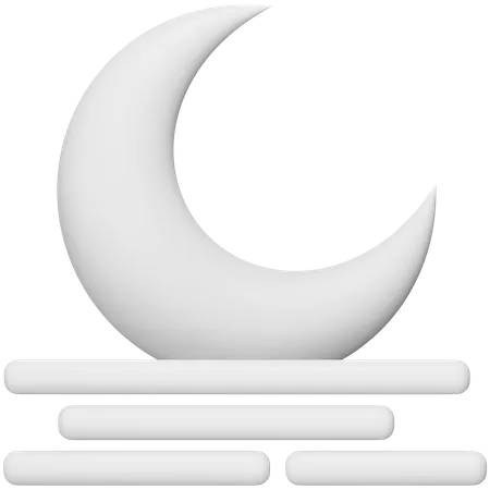 Moonrise  3D Icon