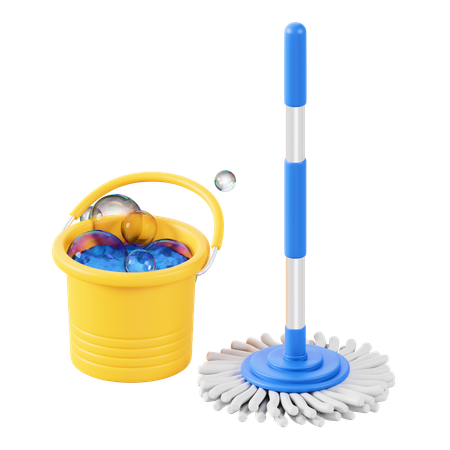 Mopping Tool  3D Icon