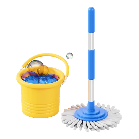 Mopping Tool  3D Icon