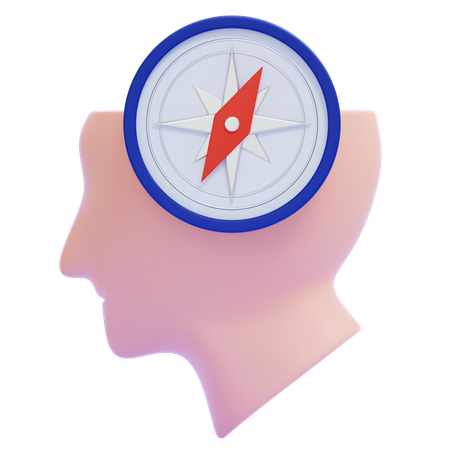 Moral Compass  3D Icon