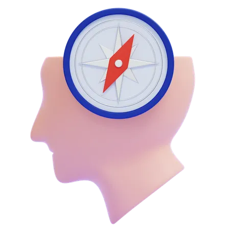 Moral Compass  3D Icon