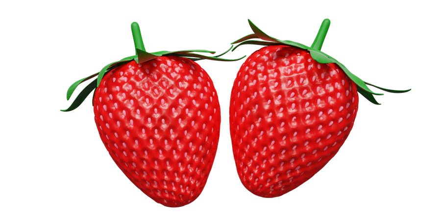 Morango  3D Icon